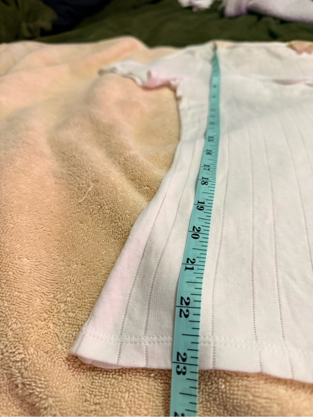 Sezane White Short Sleeve Ribbed Scoop Neck Tee - Picture 11 of 13